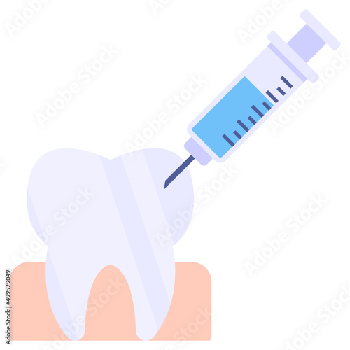 An icon design of anesthesia