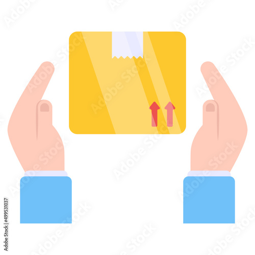 Premium download icon of parcel handling