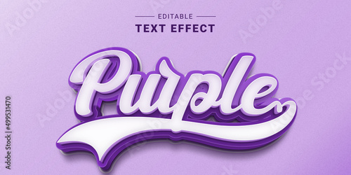 Editable Text Effect Mockup. Vector Graphic Style