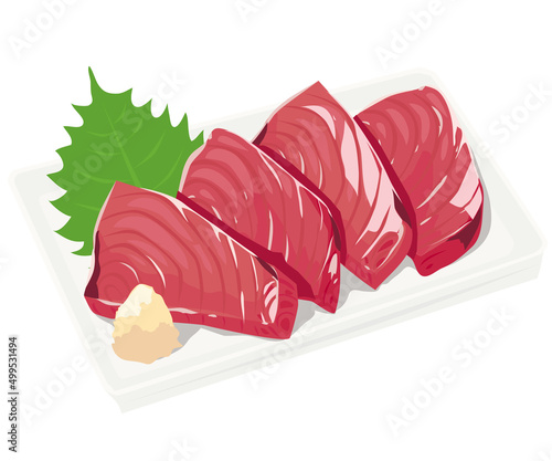 かつおの刺身