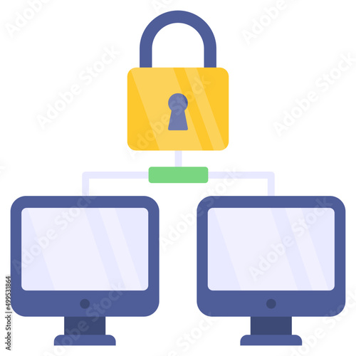 An icon design of secure devices