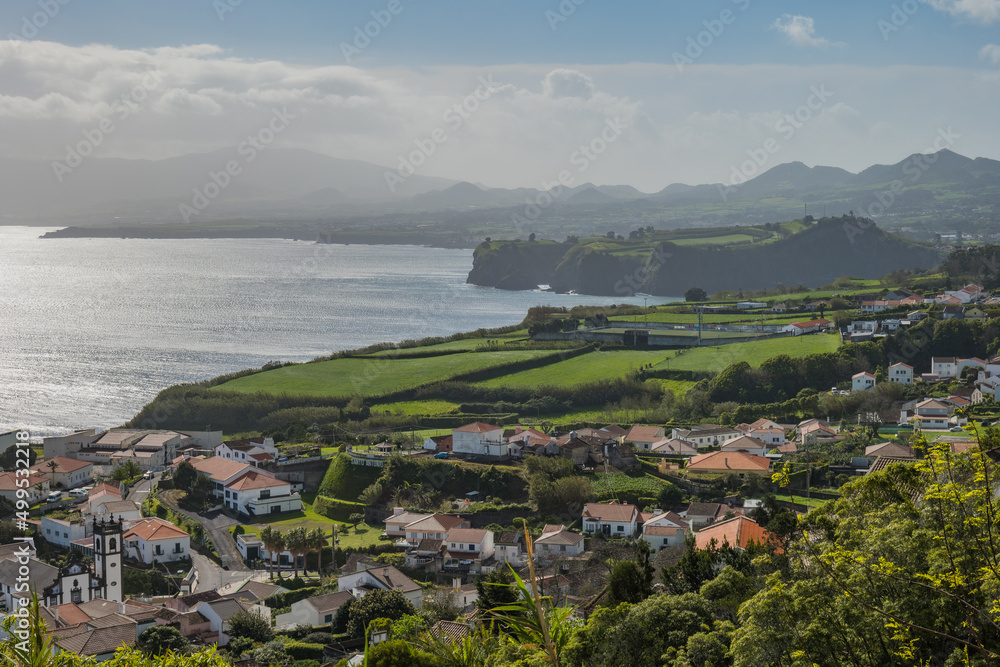 Typical Landscape on Azores Portugal