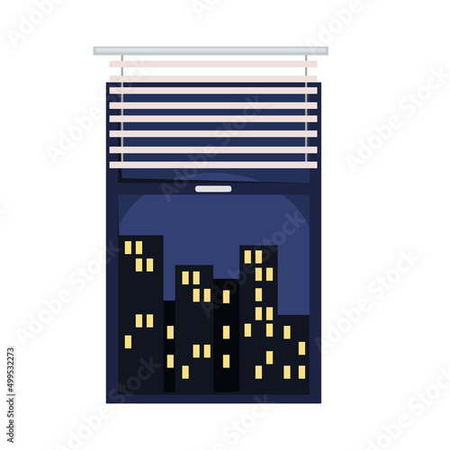 window with blind