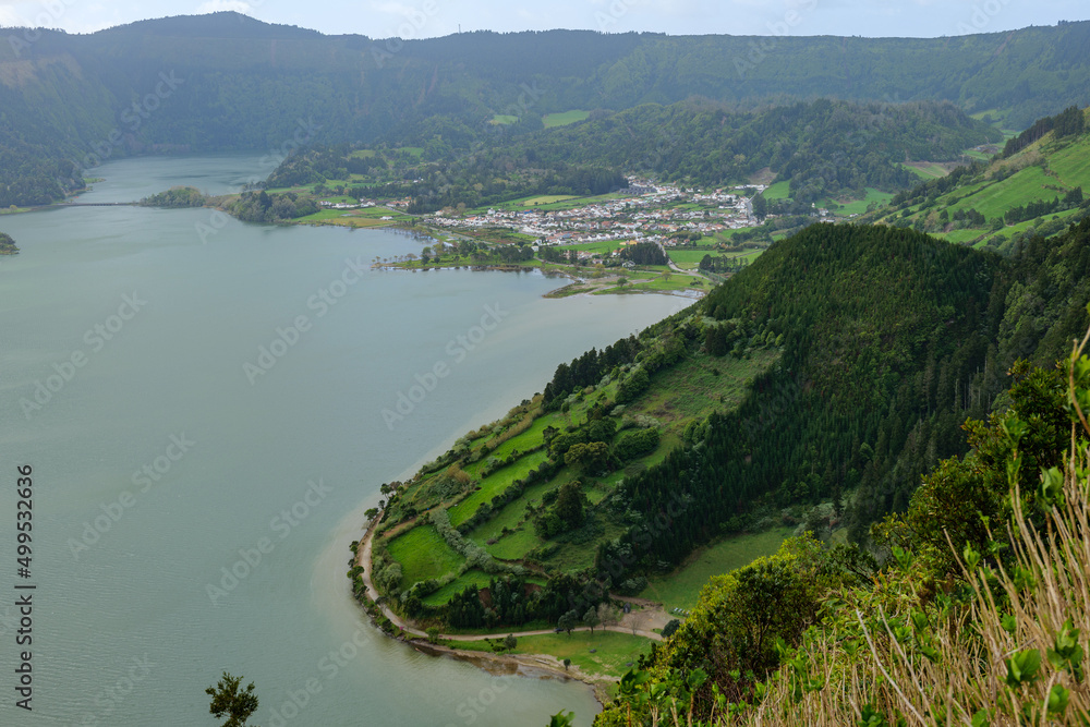 The Beautiful Landscape in Azores The Beautiful Landscape in Azores