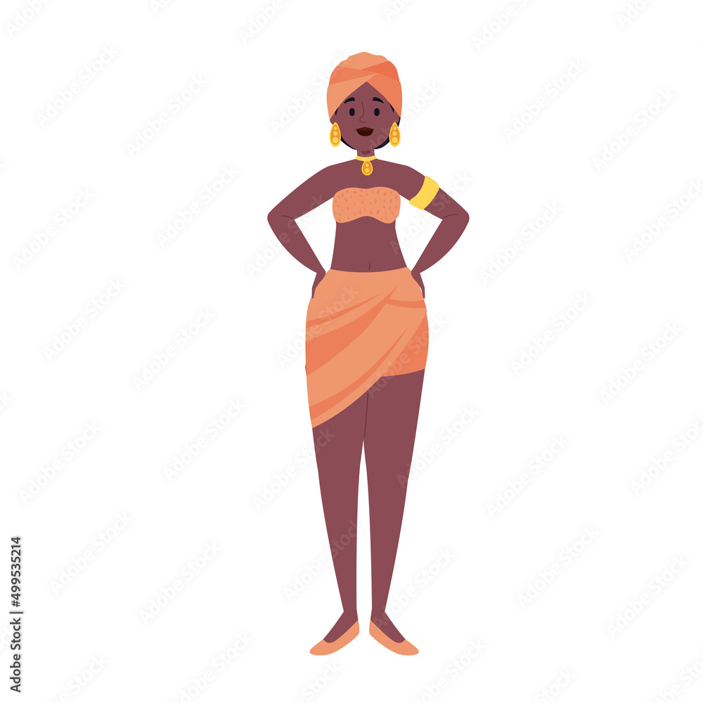 african woman standing african woman standing