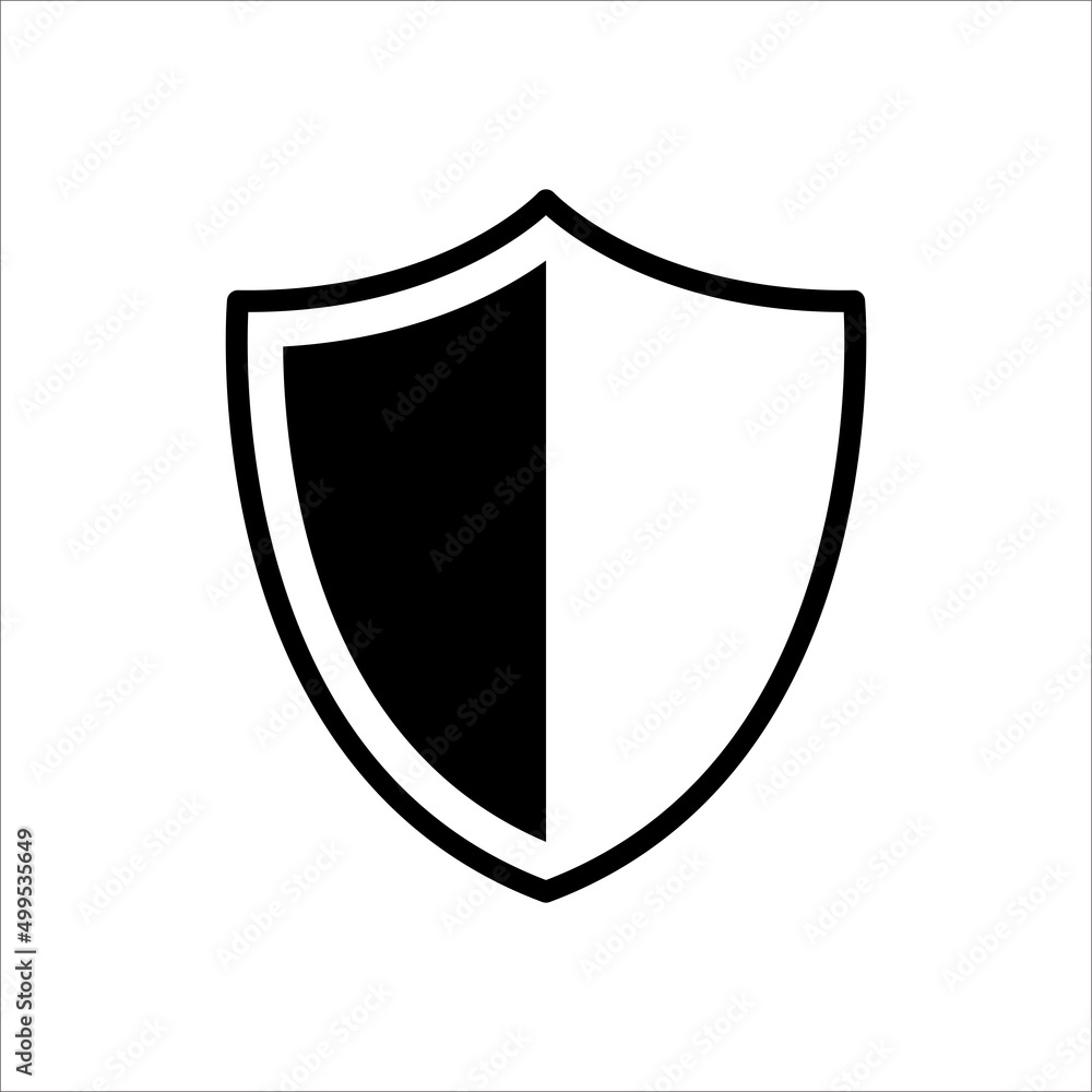 shield icon vector design template simple and clean shield icon vector design template simple and clean