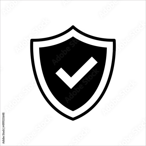Free Download shield icon vector design template simple and clean - GFXLoad