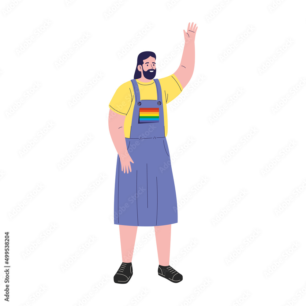 man gay with apron