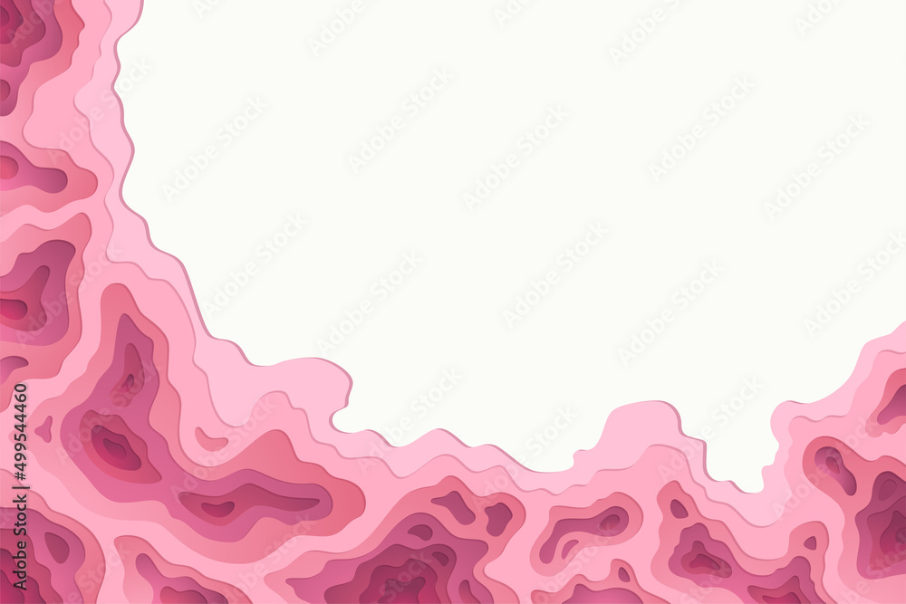 Abstract background with paper cut shape Abstract background with paper cut shape