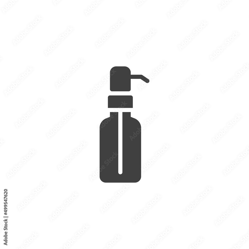 Lotion dispenser vector icon Lotion dispenser vector icon
