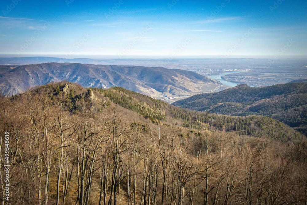 hiking in the Wachau valley, vineyards, view, Lower Austria, Austria, Danube hiking in the Wachau valley, vineyards, view, Lower Austria, Austria, Danube