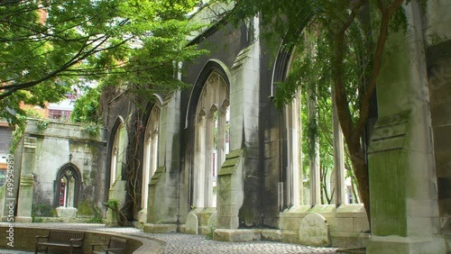 Bombed-Out St Dunstan in the East  London photo