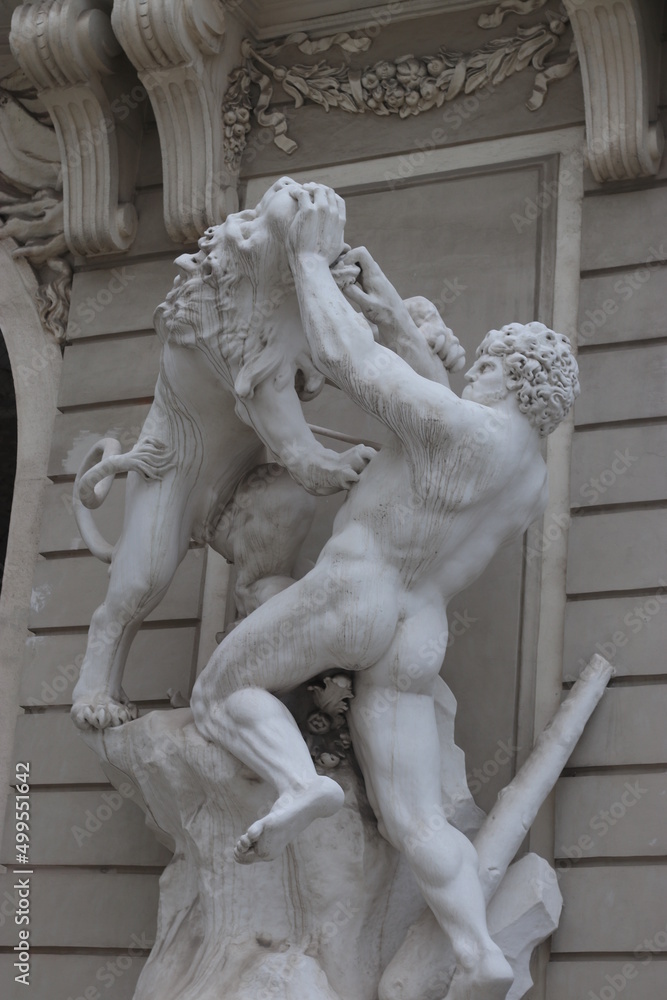 Fototapeta premium Statue of a man