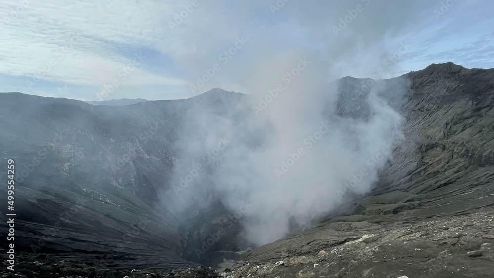 fog in the mountains