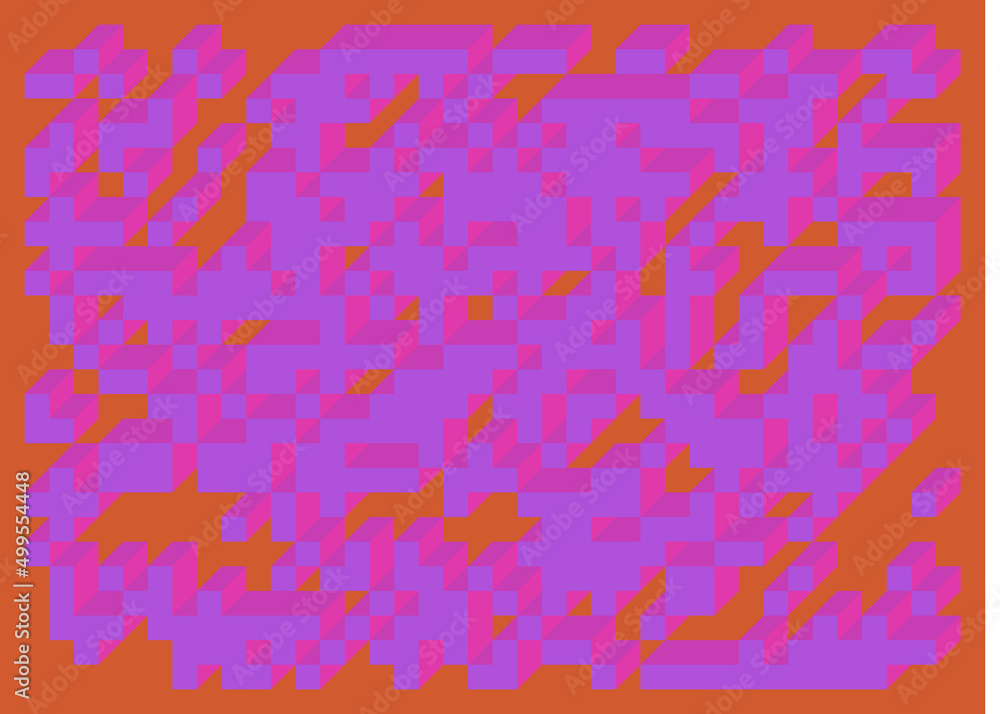 Implementation of Edward Zajec’s “Il Cubo” from 1971. Essentially a Truchet tile set of 8 tiles and rules for placement art illustration Implementation of Edward Zajec’s “Il Cubo” from 1971. Essentially a Truchet tile set of 8 tiles and rules for placement art illustration