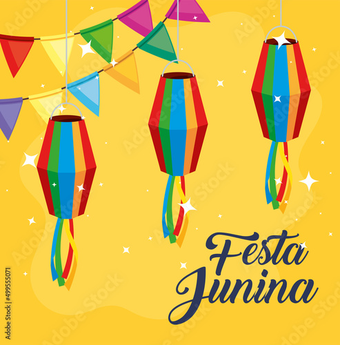 festa junina postcard