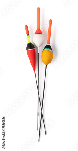 fishing float on a white background