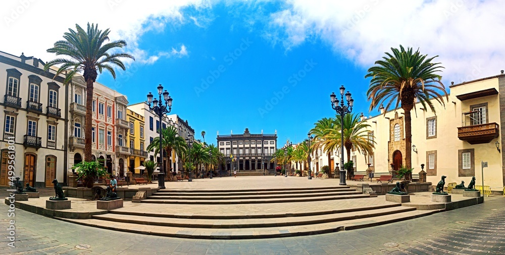 Plaza Mayor de Santa Ana en Gran Canaria