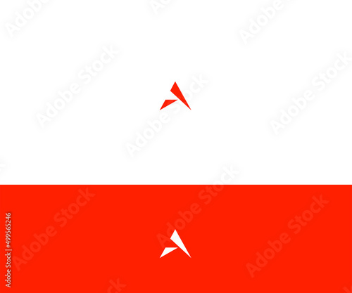 Letter A Logo Design vector Template photo