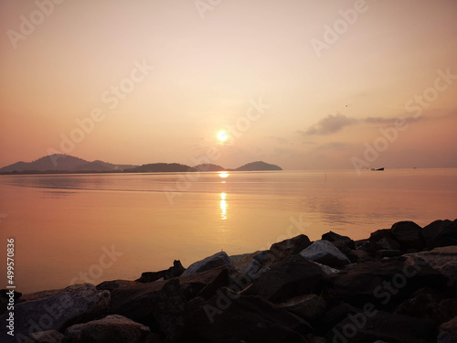 Sunrise at Phuket bay - April 2022