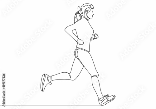 running person icon