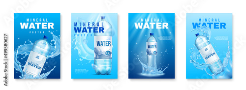 Plastic Water Bottle Poster Set