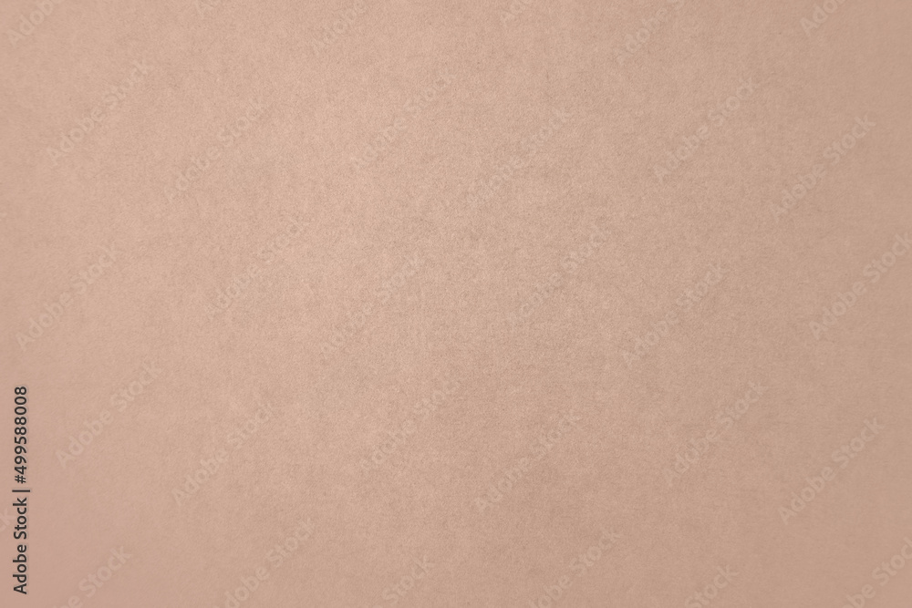 Fototapeta premium Neutral light brown clean color tone on blank corrugated fiberboard craft paper texture minimalism background