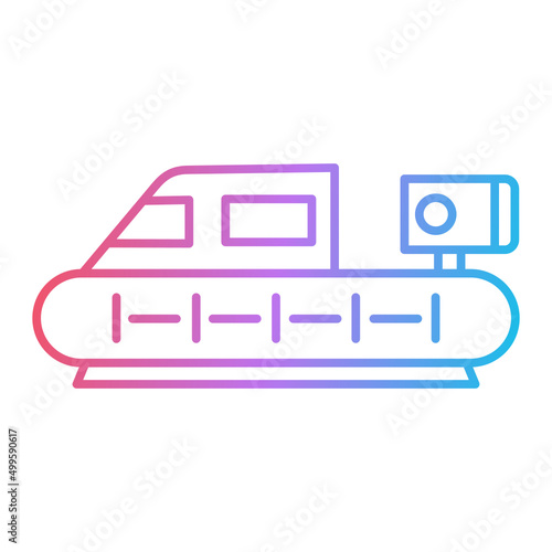 Hover Craft Icon Design