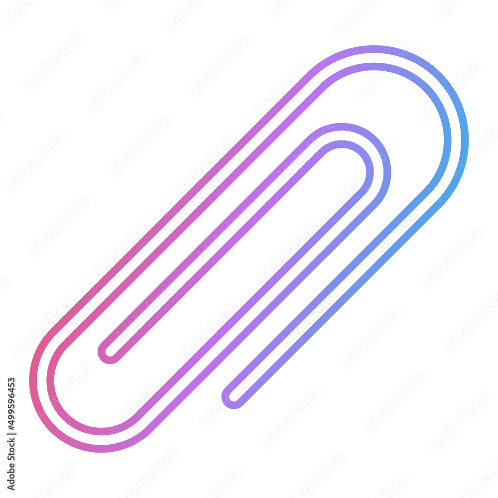 Paper Clip Icon Design Paper Clip Icon Design