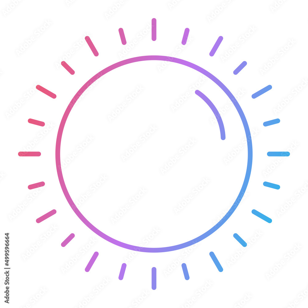 Sun Icon Design Sun Icon Design