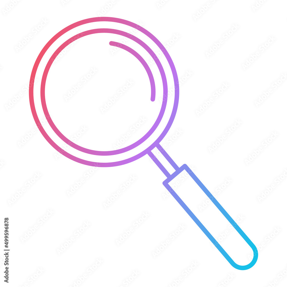 Magnifying glass Icon Design Magnifying glass Icon Design