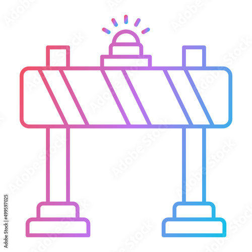 Barrier Icon Design
