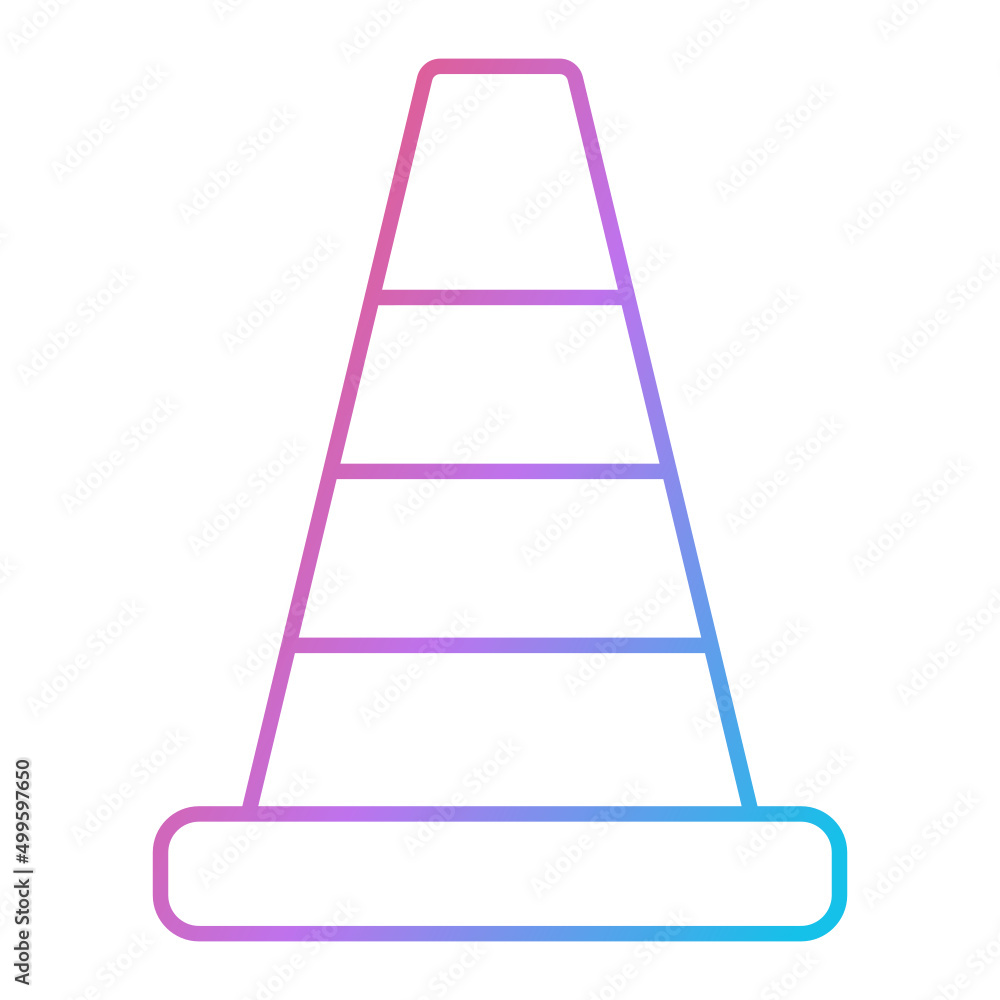 Cone Icon Design Cone Icon Design