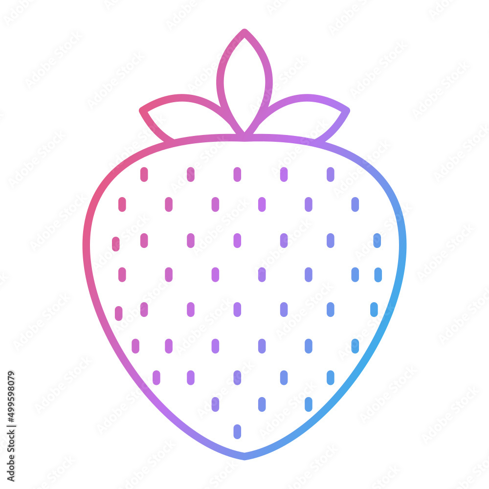 Strawberry Icon Design Strawberry Icon Design