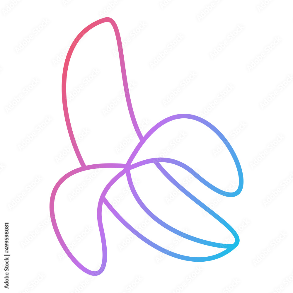 Banana Icon Design Banana Icon Design