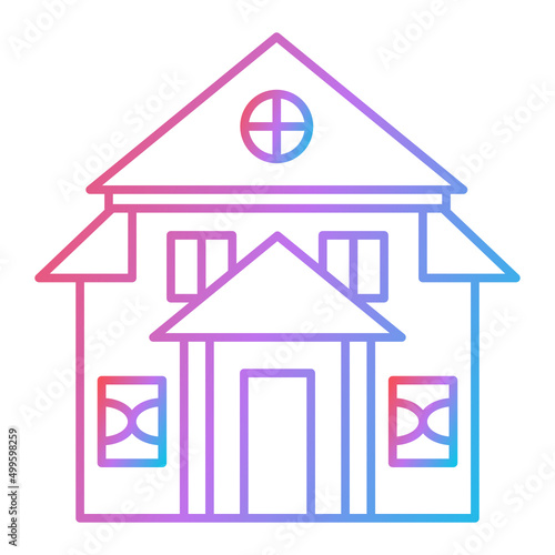 Bungalow Icon Design