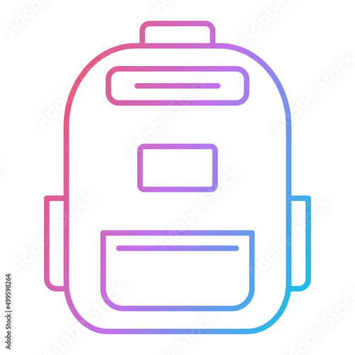 Bagpack Icon Design