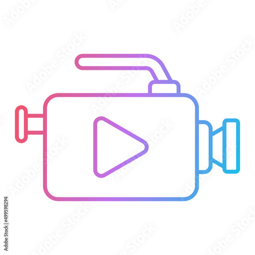 Video Recoder Icon Design
