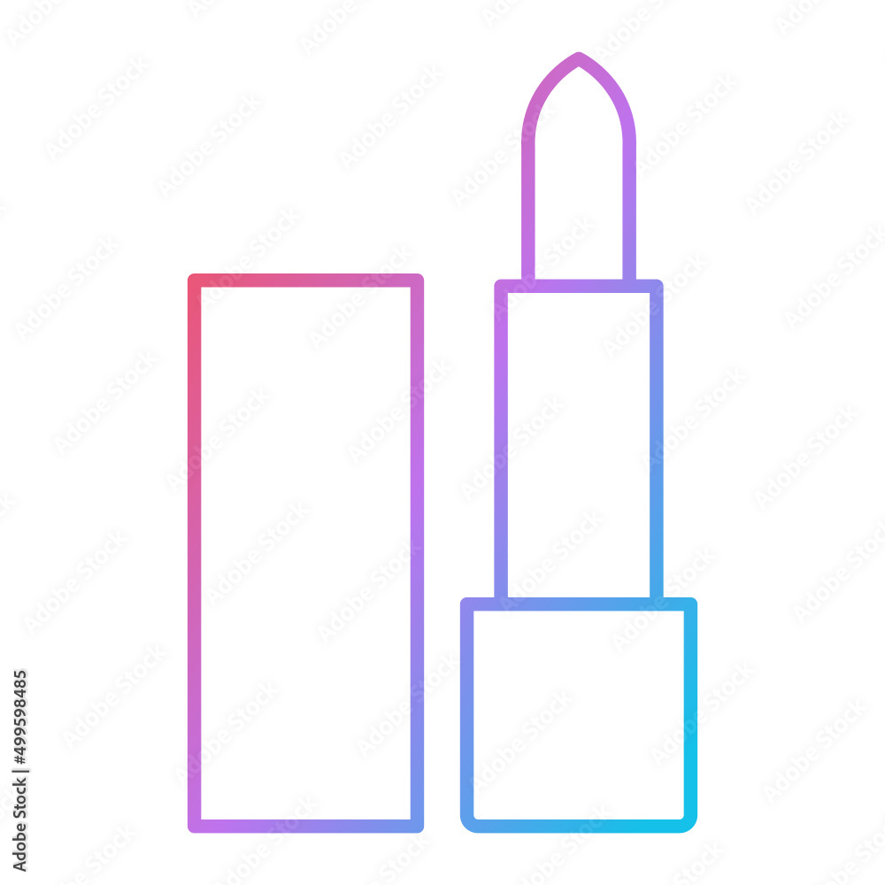 Lipstick Icon Design Lipstick Icon Design