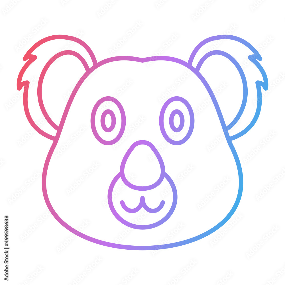 Koala Icon Design Koala Icon Design