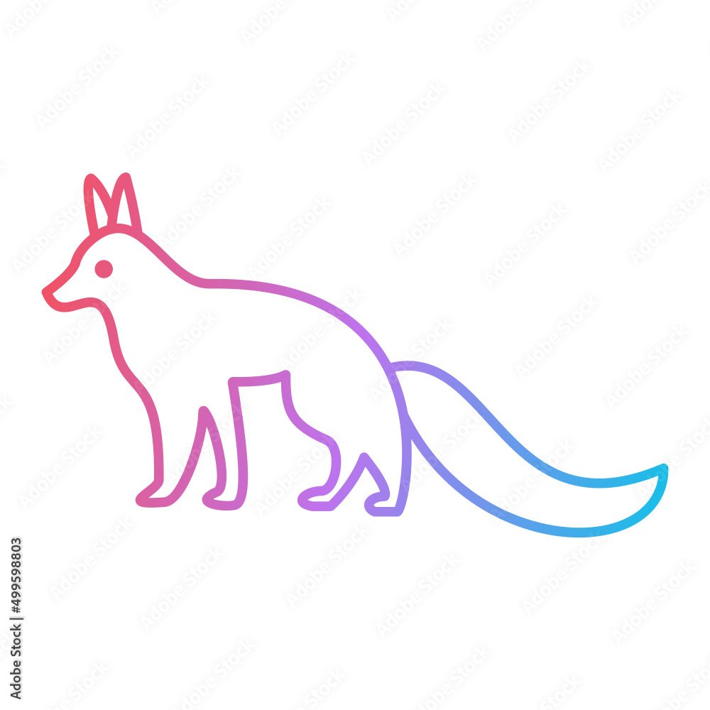 Fox Icon Design