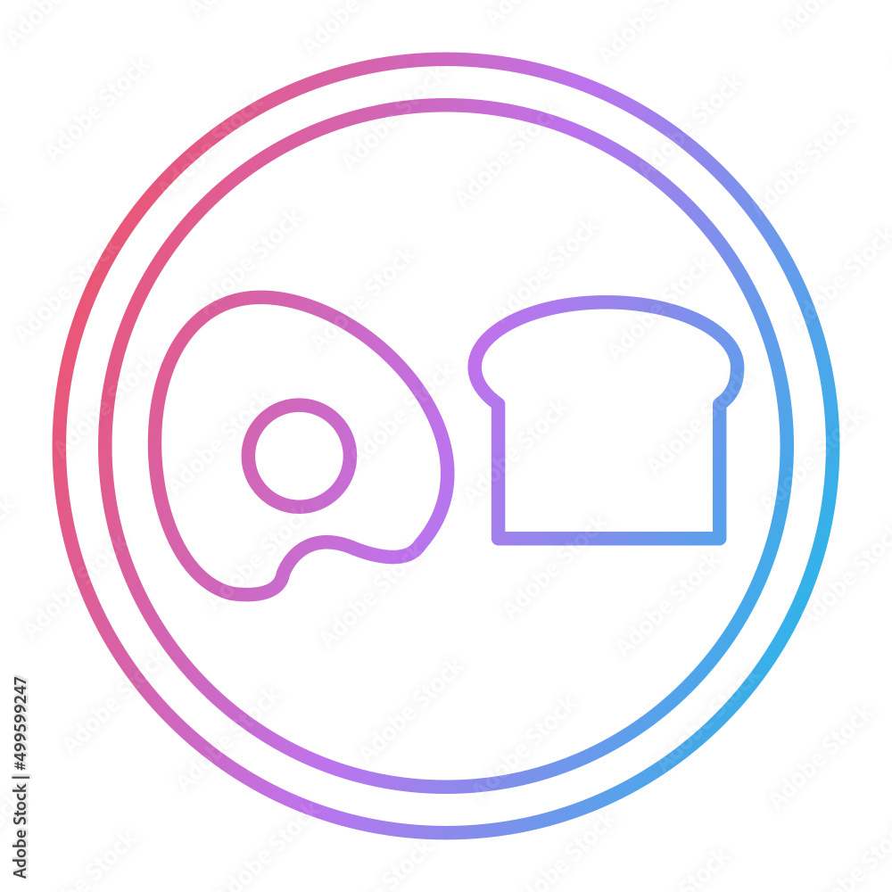 Breakfast Icon Design