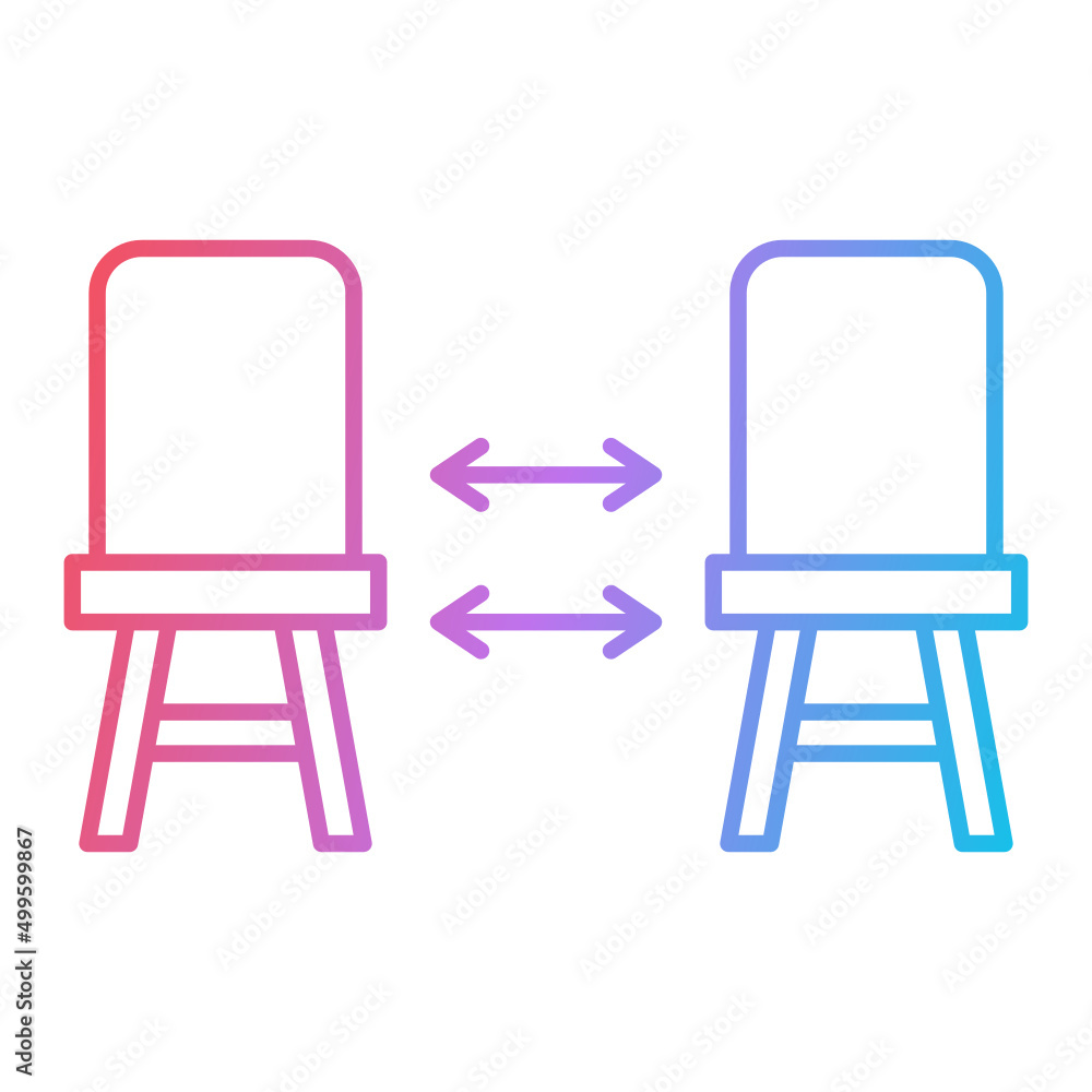 Chairs Icon Design Chairs Icon Design