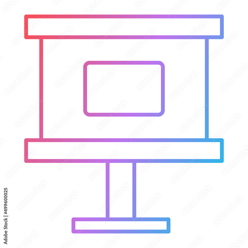Fototapeta premium Info Holder Icon Design
