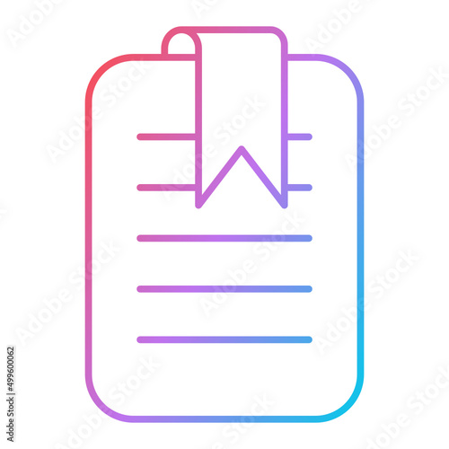 Bookmark Icon Design