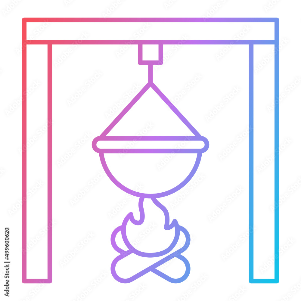 Camping Icon Design Camping Icon Design