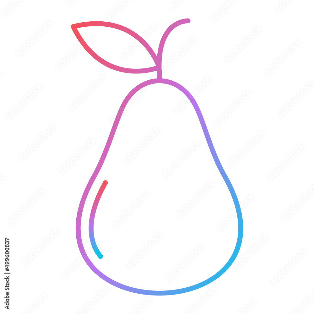 Pear Icon Design Pear Icon Design