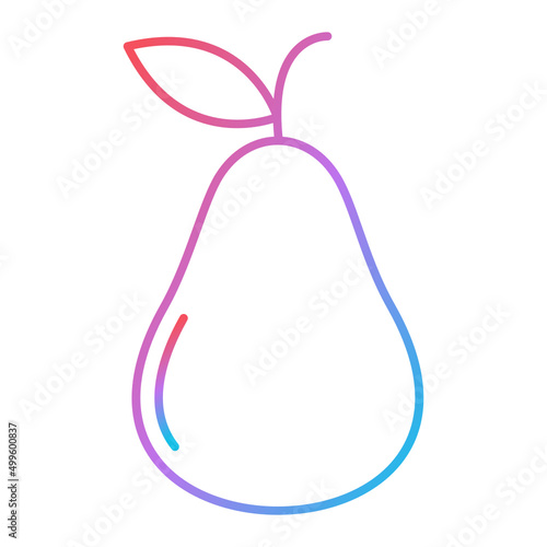 Pear Icon Design © Muhammad