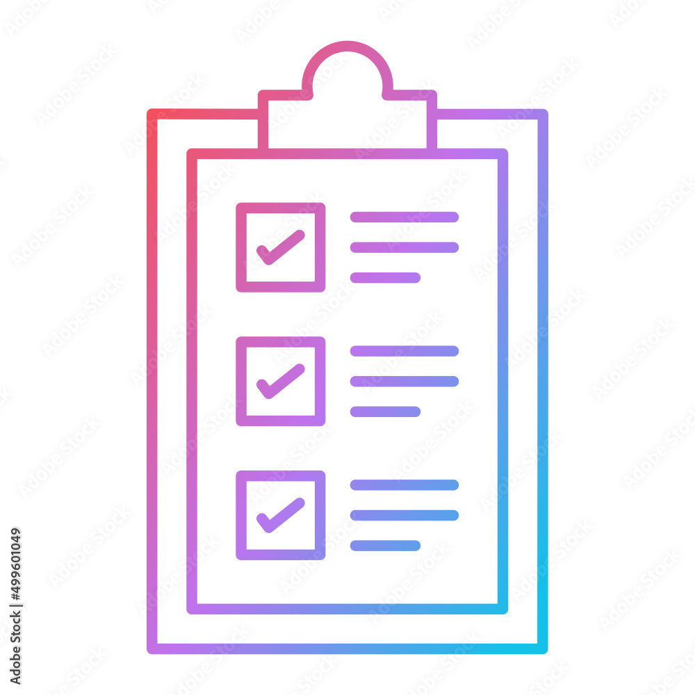 Checklist Icon Design Checklist Icon Design