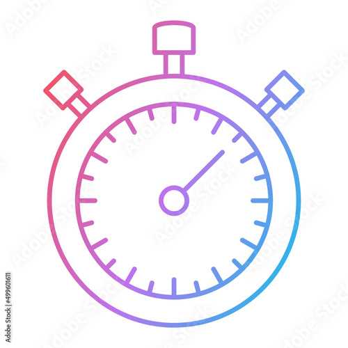 Stop Watch Icon Design
